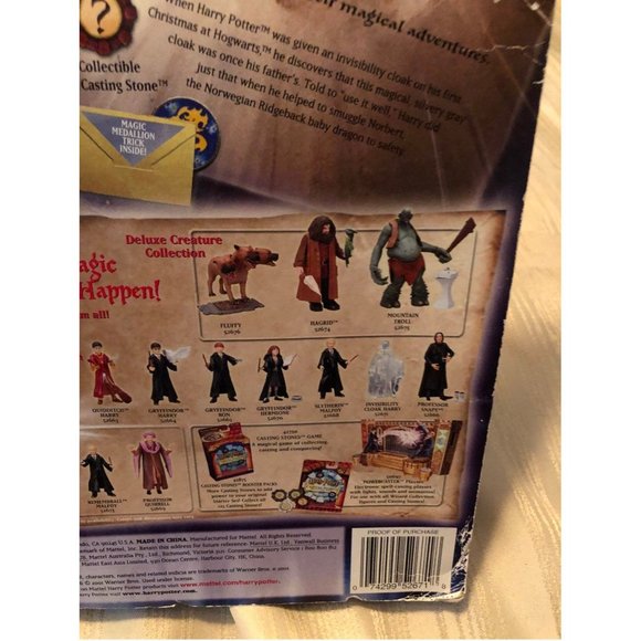 Harry Potter and the Sorcerer's Stone INVISIBILITY CLOAK HARRY Action Figure NIB - Picture 4 of 6